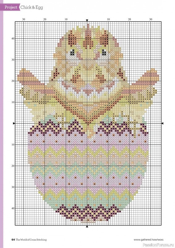 Коллекция вышивки в журнале «The World of Cross Stitching №331 2023»