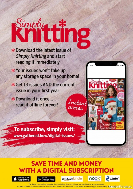 Вязаные проекты крючком в журнале «Simply Knitting №257 2024»