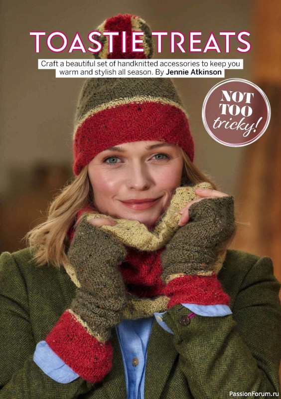 Вязаные проекты крючком в журнале «Simply Knitting №257 2024»