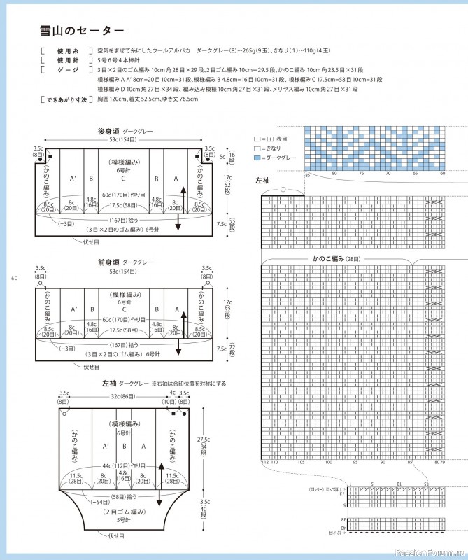 Вязаные проекты в книге «Daruma Pattern Book 6 2023»