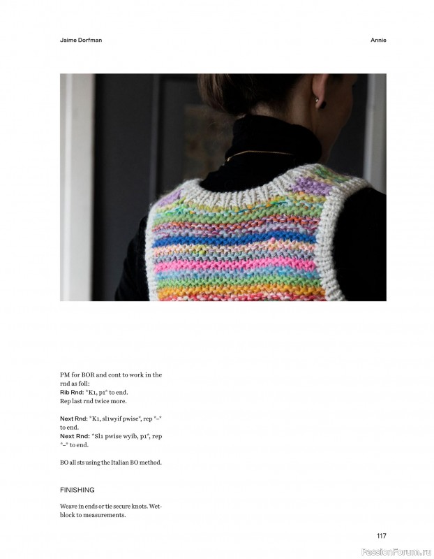 Вязаные проекты в книге «52 Weeks of Scrap Yarn»