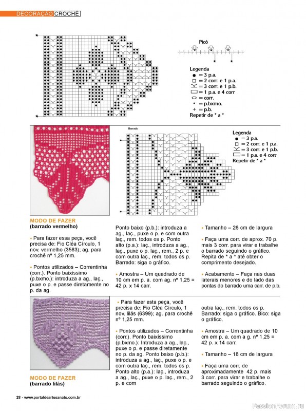 Вязаные проекты в журнале «Faca Facil Ponto Cruz - Dezembro 2024»