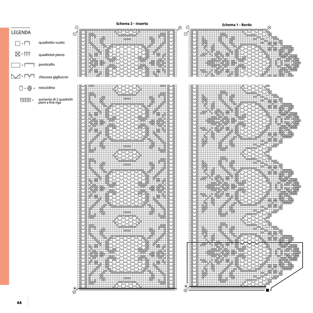 Журнал "Uncinetto Manuale Filet" №4 2021