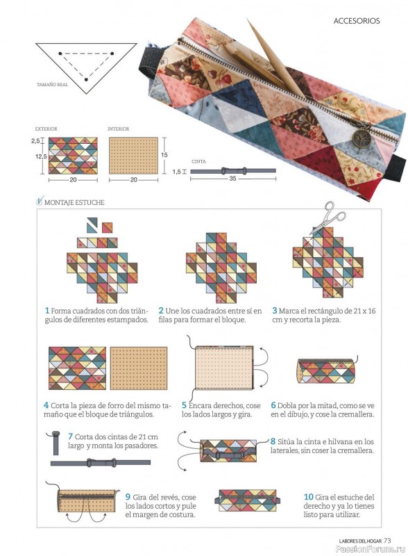 Коллекция проектов для рукодельниц в журнале «Labores del hogan №760 2023»