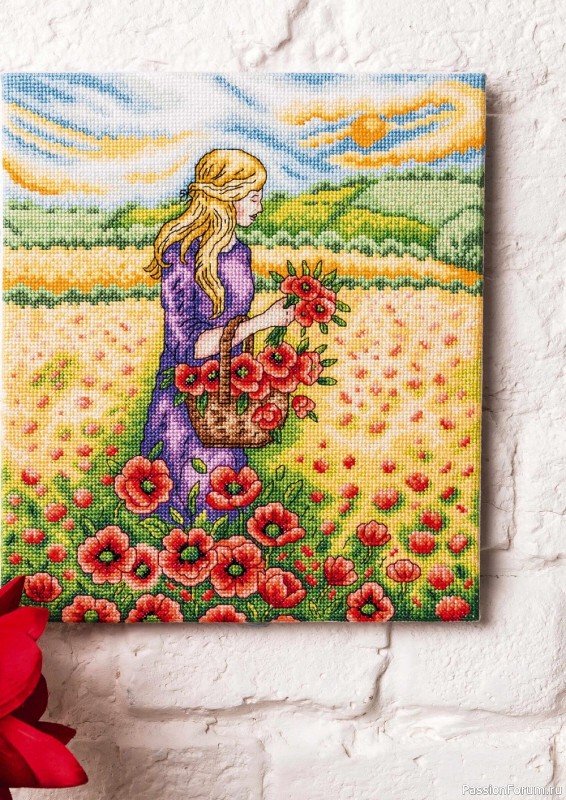 Коллекция вышивки в журнале «Cross Stitch Gold - Scenery Collection 2022»