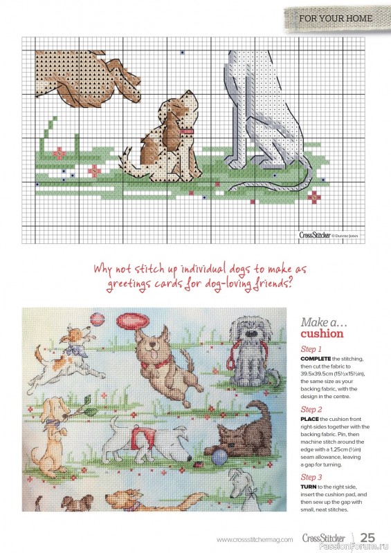 Коллекция вышивки в журнале «CrossStitcher №392 2023»