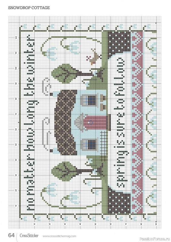 Коллекция вышивки в журнале «CrossStitcher №392 2023»