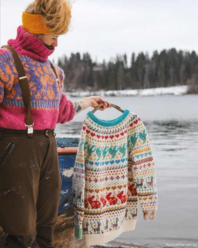 Вязаные проекты в книге «Knit Wild»