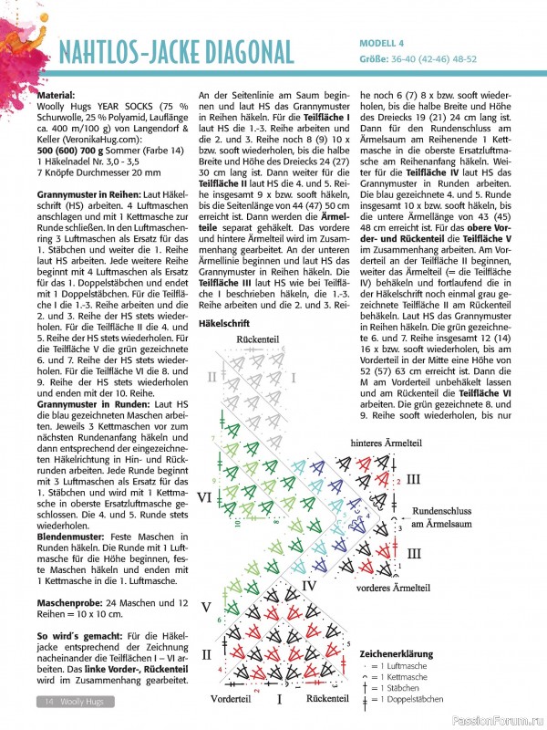 Вязаные проекты в журнале «Woolly Hugs Maschenwelt №5 2024»