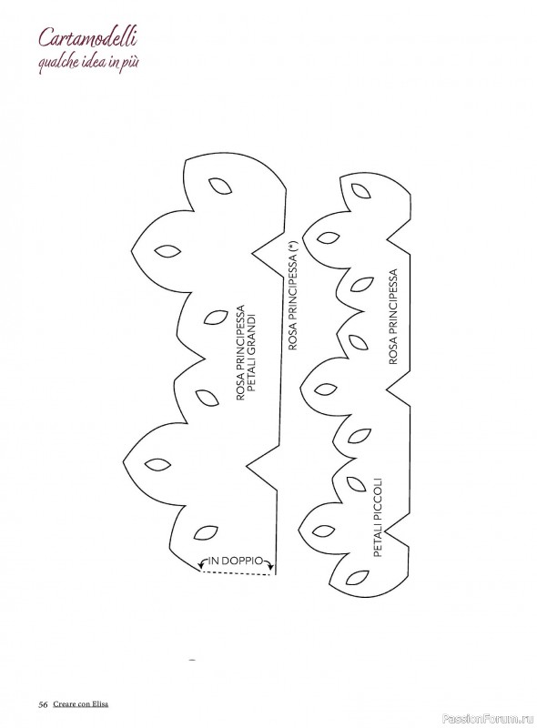 Коллекция проектов для рукодельниц в журнале «Creare Con Elisa №9 2024-2025»
