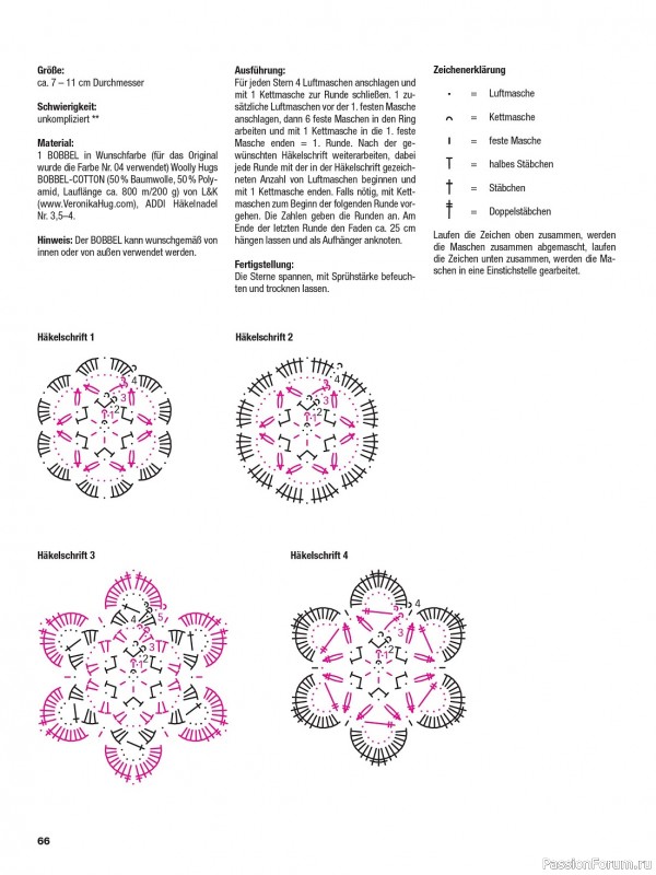 Вязаные проекты крючком в журнале «FiletHakeln HA094 2023»