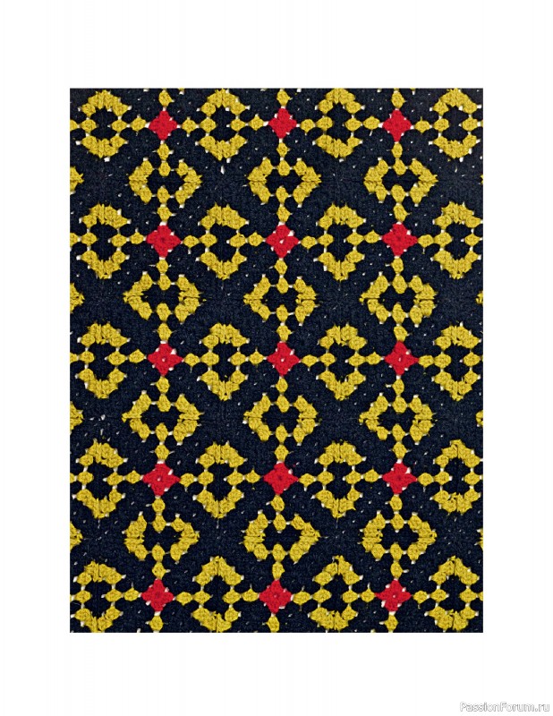 Вязаные проекты в книге «Crochet Squares»