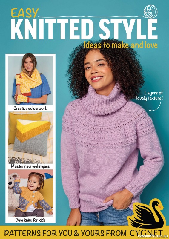 Вязаные проекты в журнале «Easy Knitted Style 2024»