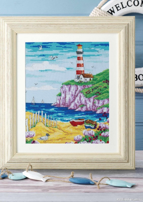 Коллекция вышивки в журнале «Cross Stitch Gold - Scenery Collection 2022»