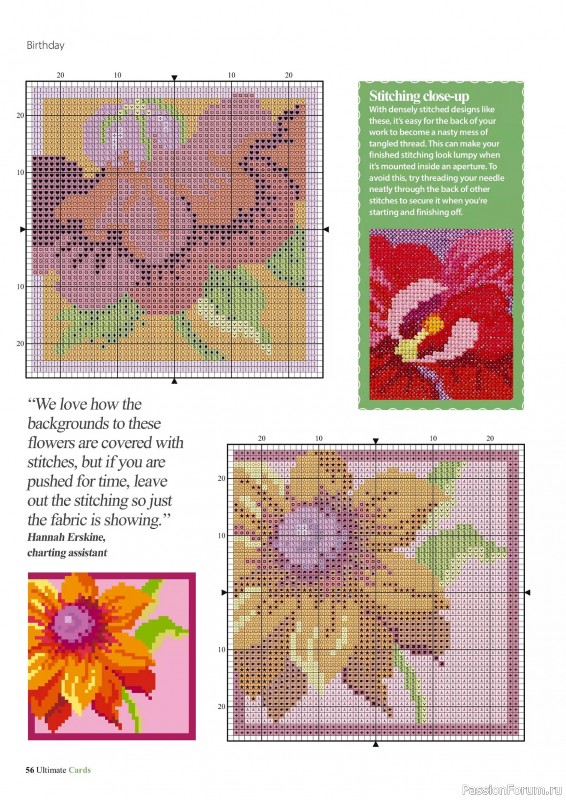 Коллекция вышивки в журнале «Ultimate CrossStitch Cards №58 2025»