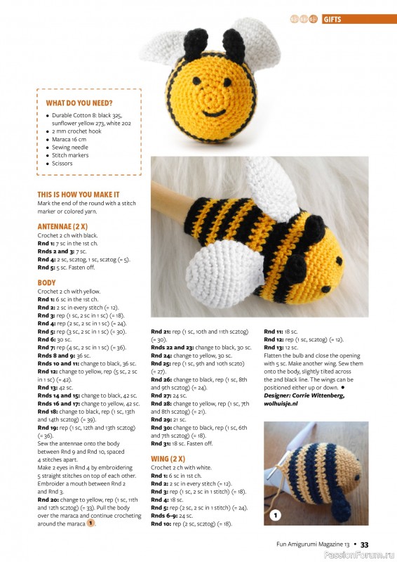 Вязаные проекты крючком в журнале «Fun Crochet Magazine №13 2025»