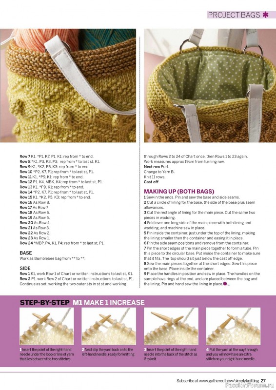 Вязаные проекты крючком в журнале «Simply Knitting №247 2024»