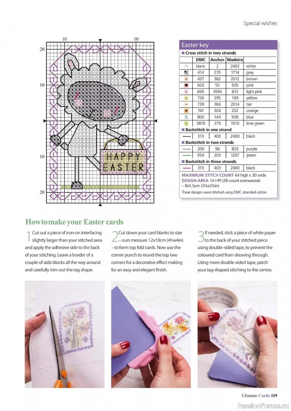Коллекция вышивки в журнале «Ultimate CrossStitch Cards №58 2025»