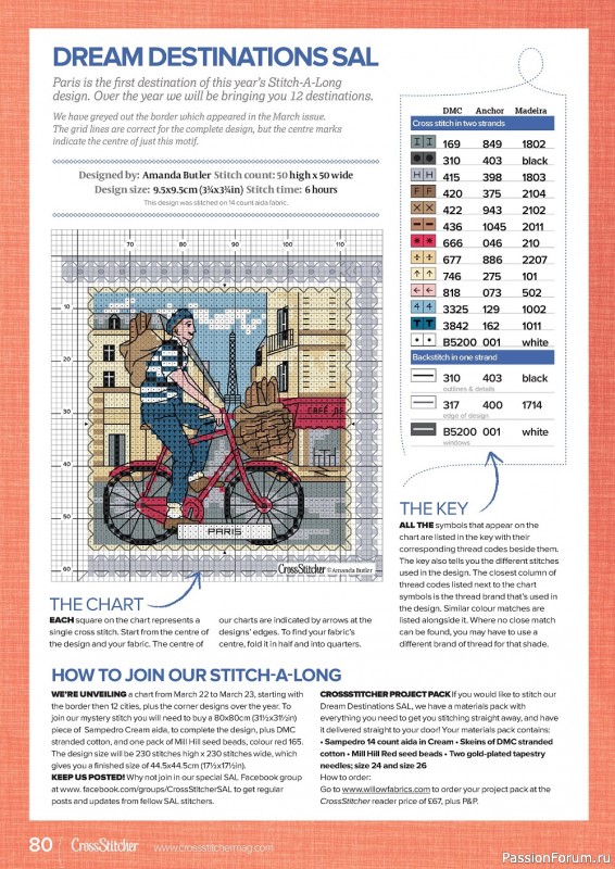 Коллекция вышивки крестиком в журнале «CrossStitcher №381 2022»