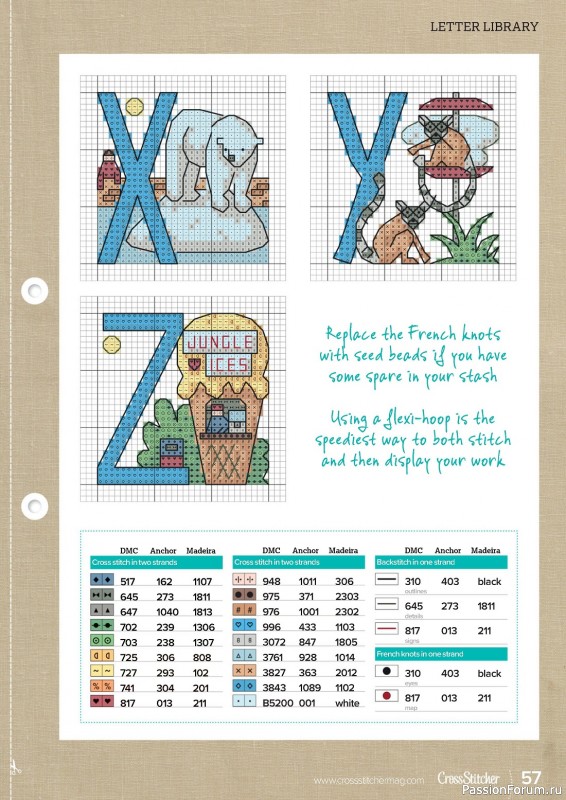 Коллекция вышивки в журнале «CrossStitcher №395 2023»