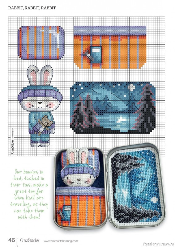 Коллекция вышивки в журнале «CrossStitcher №396 2023»