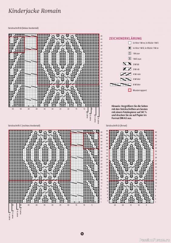 Вязаные проекты спицами в журнале «The Knitter Germany №73 2024»