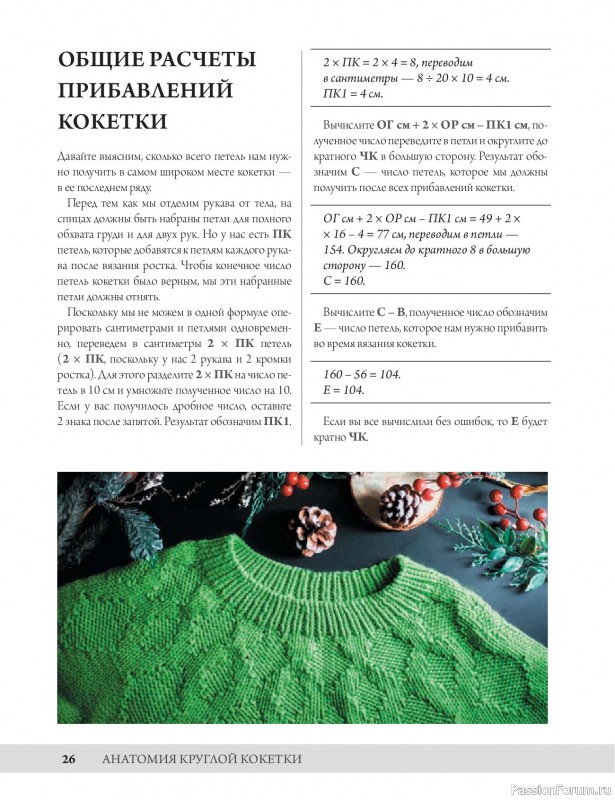 Вязаные проекты в книге «Анатомия круглой кокетки»