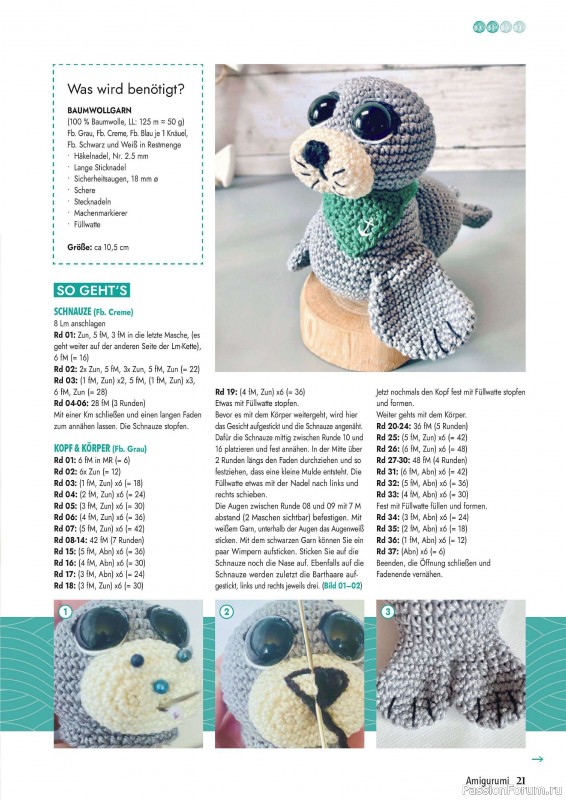 Вязаные проекты в журнале «Amigurumi Magazin №15 2024»