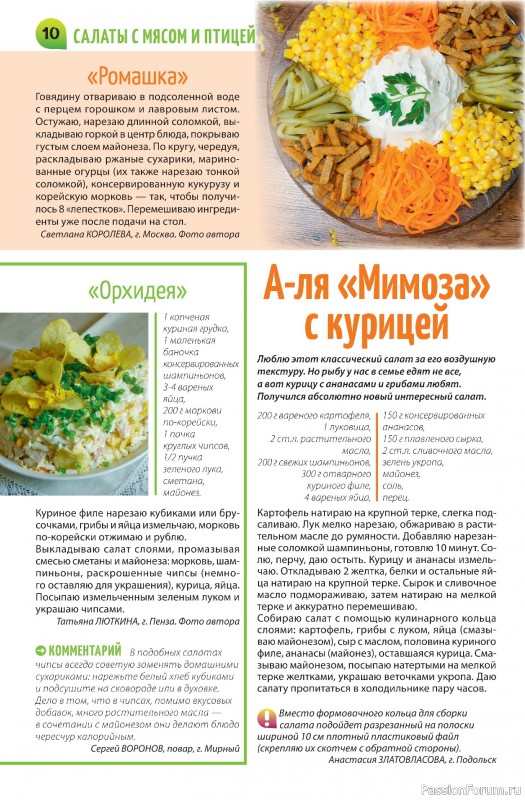 Коллекция кулинарных рецептов в журнале «Салат Салатыч №2 2025»