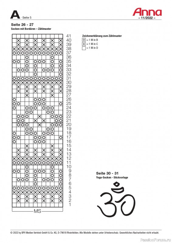 Коллекция проектов для рукодельниц в журнале «Anna №10 2022 Germany»