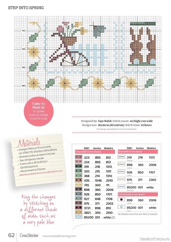 Коллекция вышивки крестиком в журнале «CrossStitcher №381 2022»