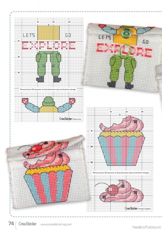 Коллекция вышивки в журнале «CrossStitcher №410 2024»