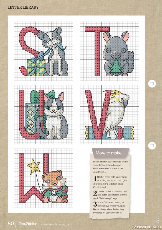 Коллекция вышивки в журнале «CrossStitcher №415 2024»