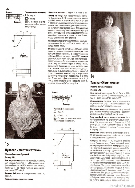 Вязаные модели в журнале «Вязаная одежда для солидных дам №2 2023»