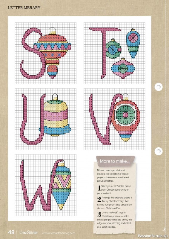 Коллекция вышивки в журнале «CrossStitcher №416 2024»