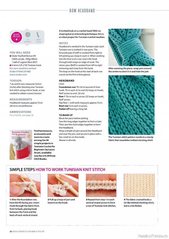 Вязаные проекты крючком в журнале «Simply Crochet №161 2025»