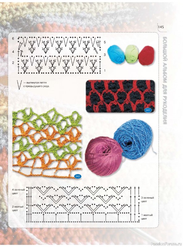 Вязаные проекты в книге «Большой альбом для рукоделия». Продолжение