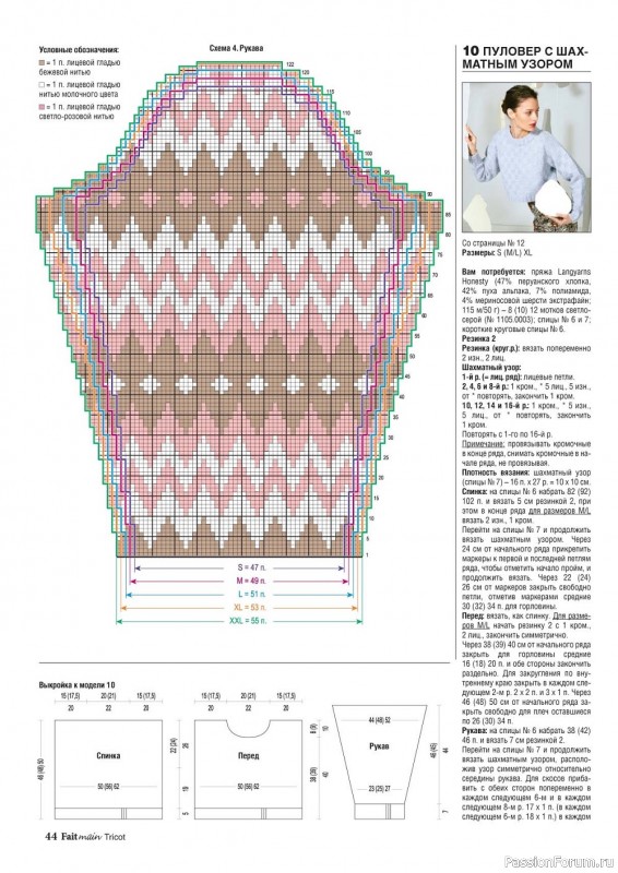 Вязаные проекты в журнале «Fait main Tricot №3 2022»