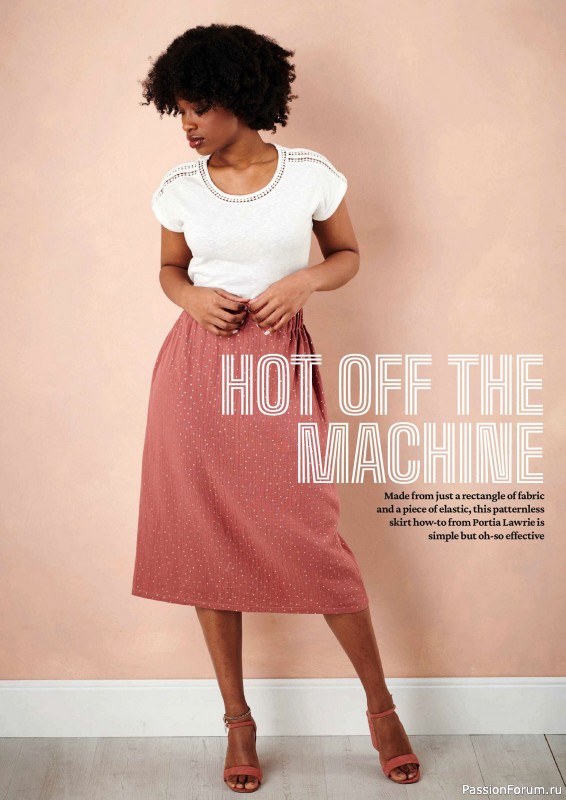 Коллекция проектов для рукодельниц в журнале «Mollie Makes - Simple Sewing 2025»