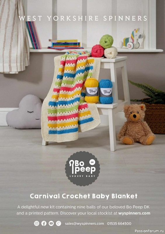 Вязаные модели крючком в журнале «Simply Crochet №124 2022»