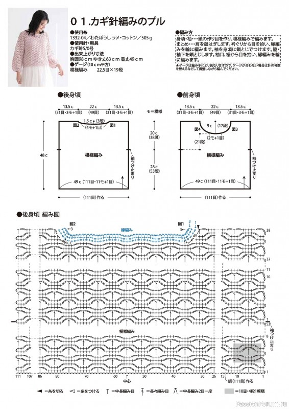 Вязаные модели в журнале «Knit Ange - Spring 2024»