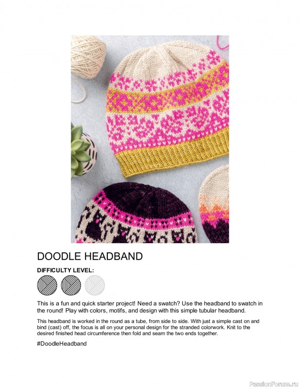 Вязаные проекты в книге «The Doodle Knit Directory». Продолжение