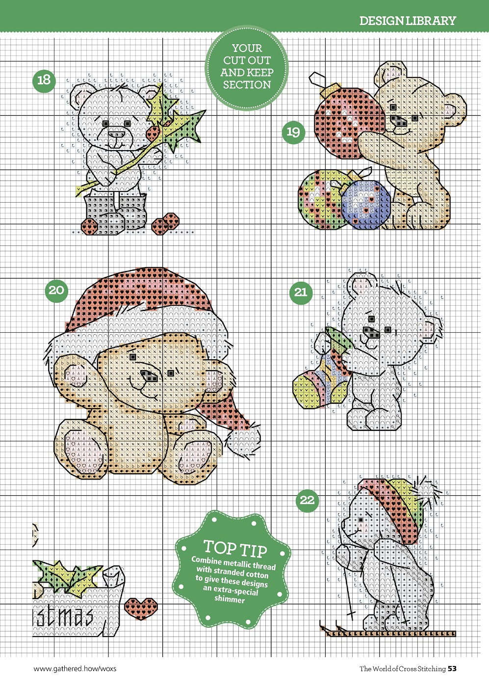 Журнал "The World of Cross Stitching" №313 2021