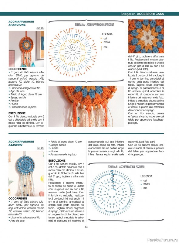 Вязаные проекты в журнале «L'uncinetto di Gio №33 2022»