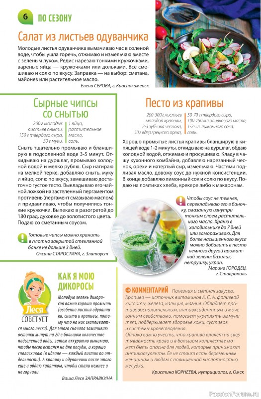 Коллекция кулинарных рецептов в журнале «Салат Салатыч №3 2025»