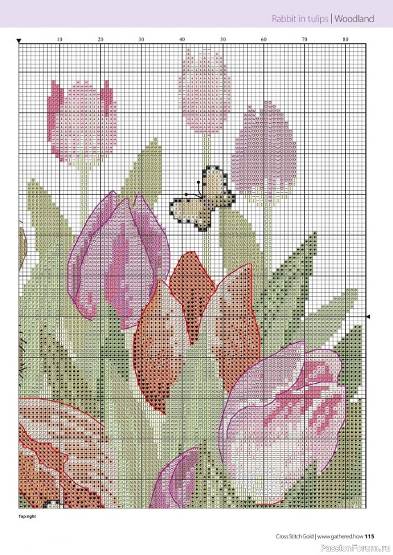 Коллекция вышивки в журнале «Cross Stitch Gold - Animal Collection 2023»