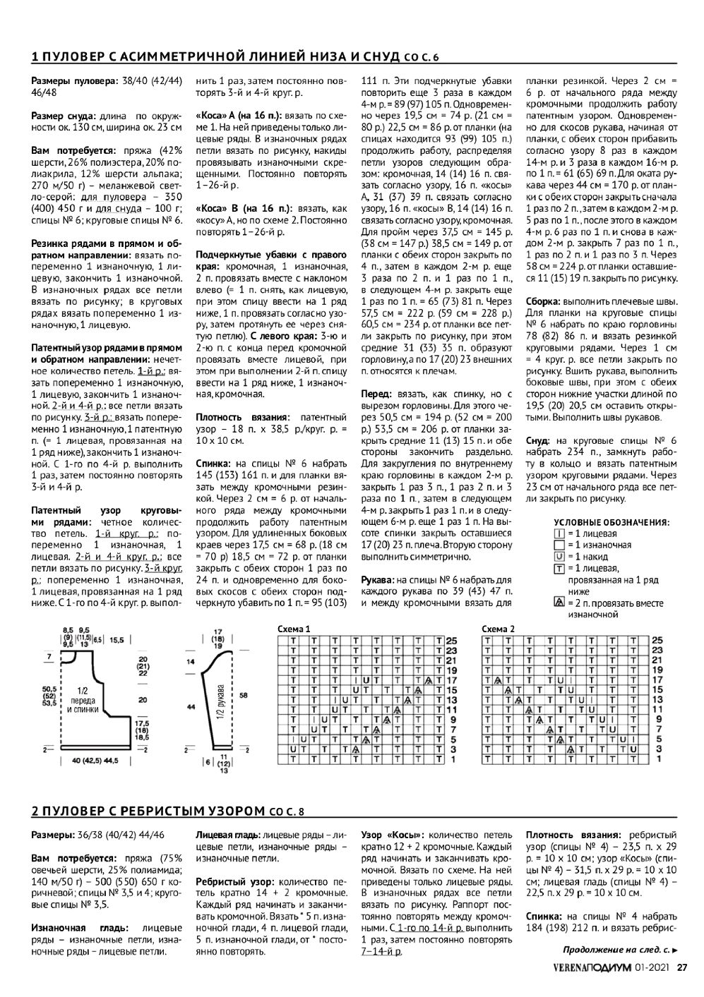 Смелые и эффектные модели в журнале "Подиум №1 2021"