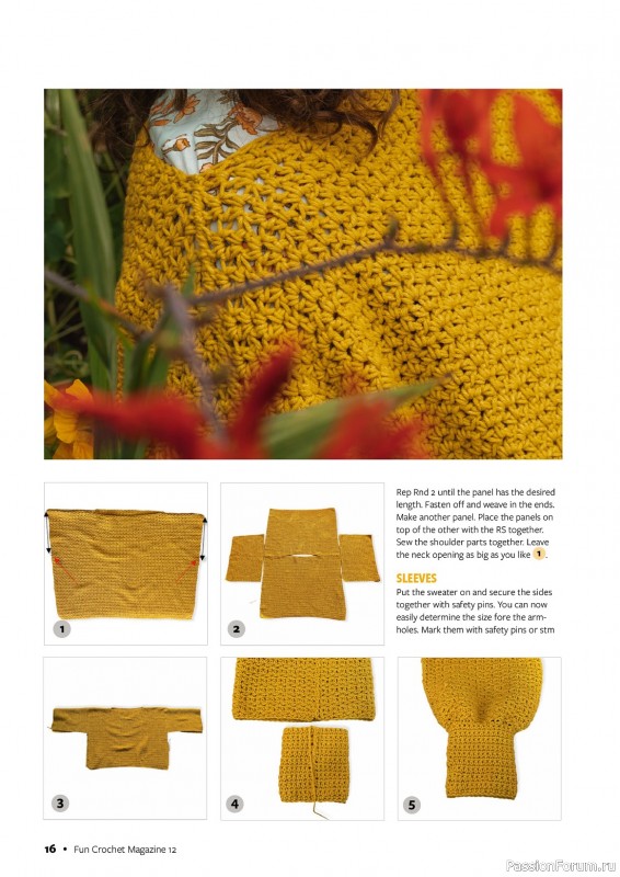 Вязаные проекты крючком в журнале «Fun Crochet Magazine №12 2023»