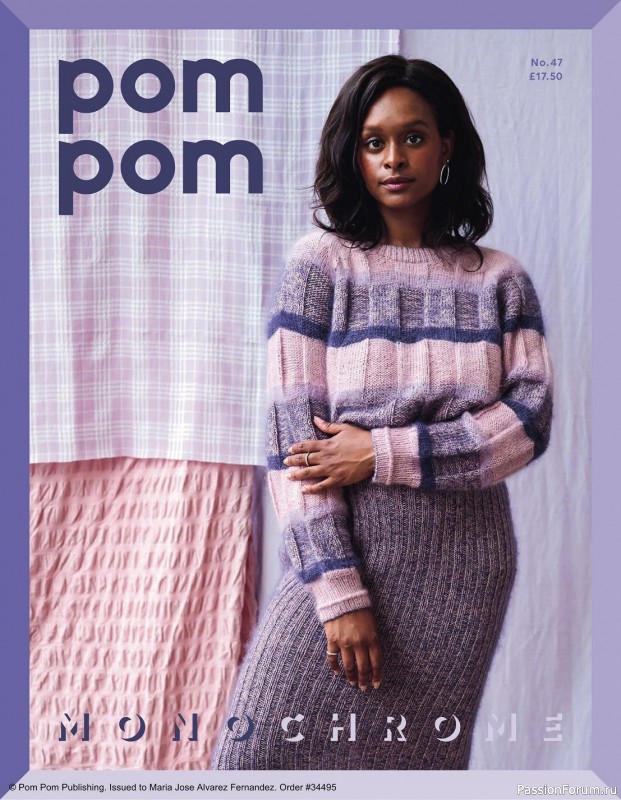 Вязаные модели спицами в журнале «Pom Pom Quarterly №47 2023»