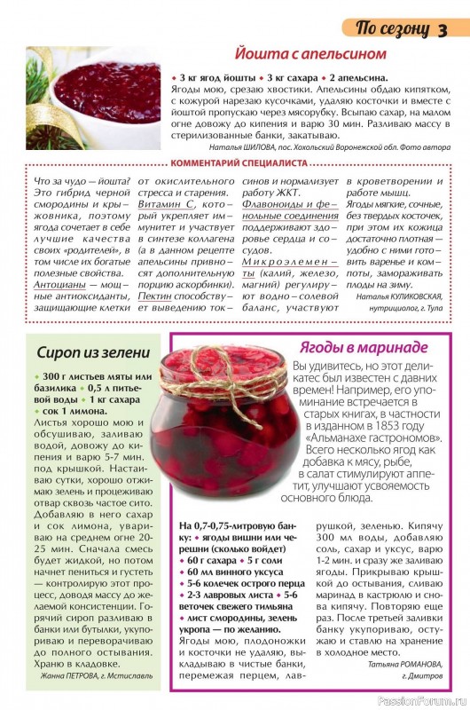 Коллекция кулинарных рецептов в журнале «Сваты. Заготовки №6 2025»